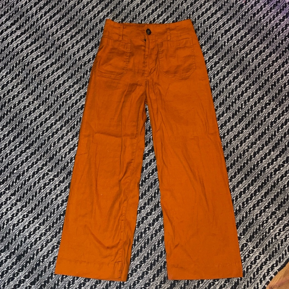 Orange pants